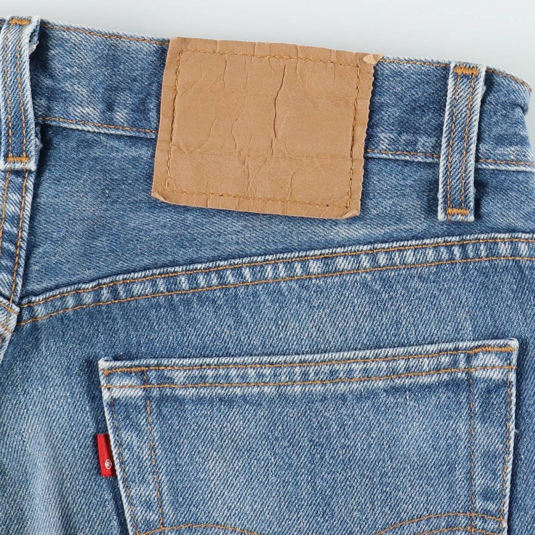 90'S Levi's 501-0115 Straight Denim Pants, Made in USA, Men's, W30, Vintage unclear blue type Vintage Second Hand