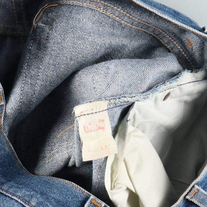 90'S Levi's 501-0115 Straight Denim Pants, Made in USA, Men's, W30, Vintage unclear blue type Vintage Second Hand