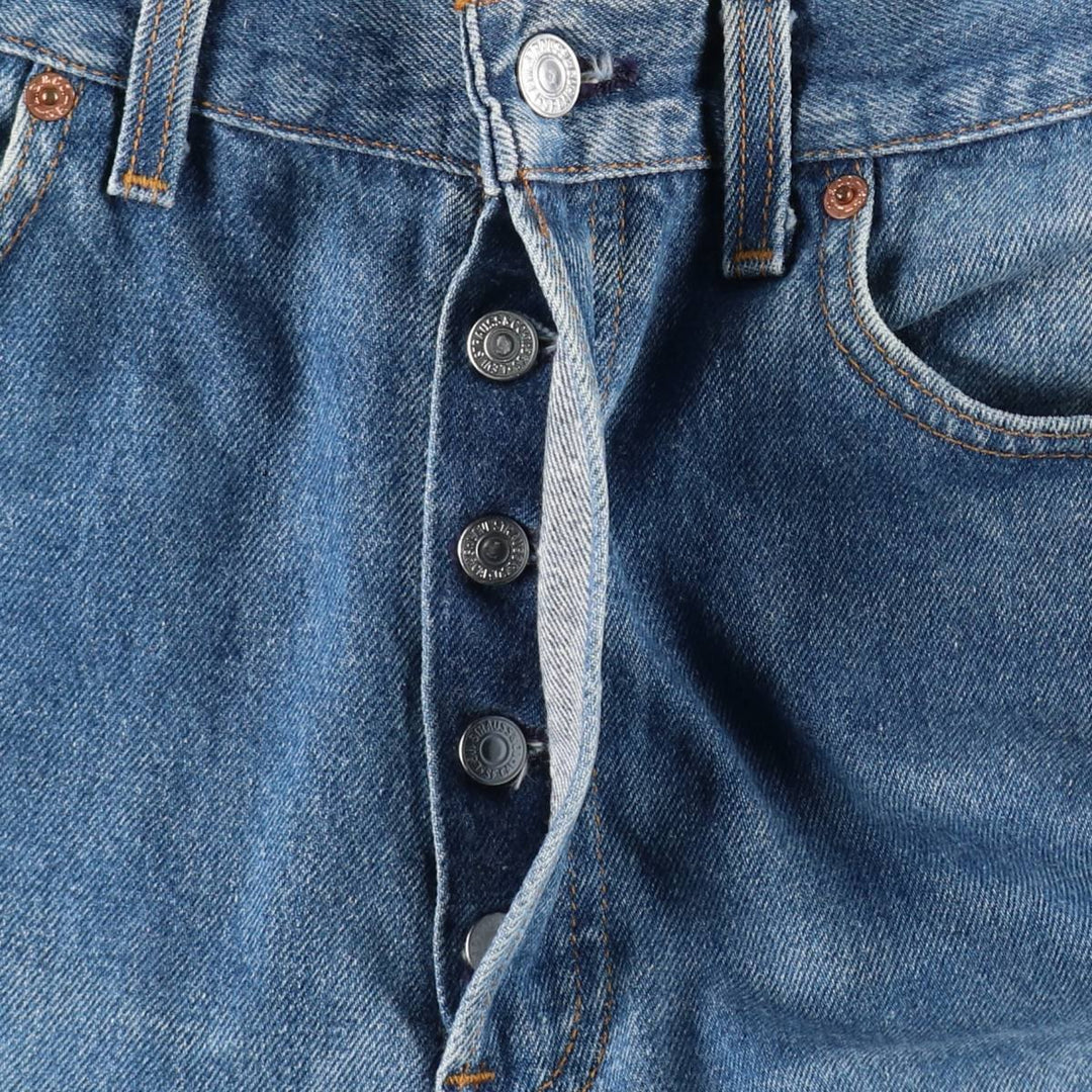 90'S Levi's 501-0115 Straight Denim Pants, Made in USA, Men's, W30, Vintage unclear blue type Vintage Second Hand