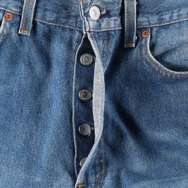 90'S Levi's 501-0115 Straight Denim Pants, Made in USA, Men's, W30, Vintage unclear blue type Vintage Second Hand