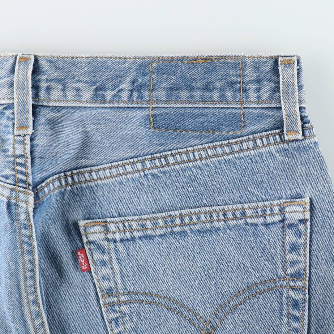 1990'S Levi's 501-0118 Straight Denim Pants, Made in USA, Men's Size W33 (approx.), Vintage cotton blue type Vintage Second Hand