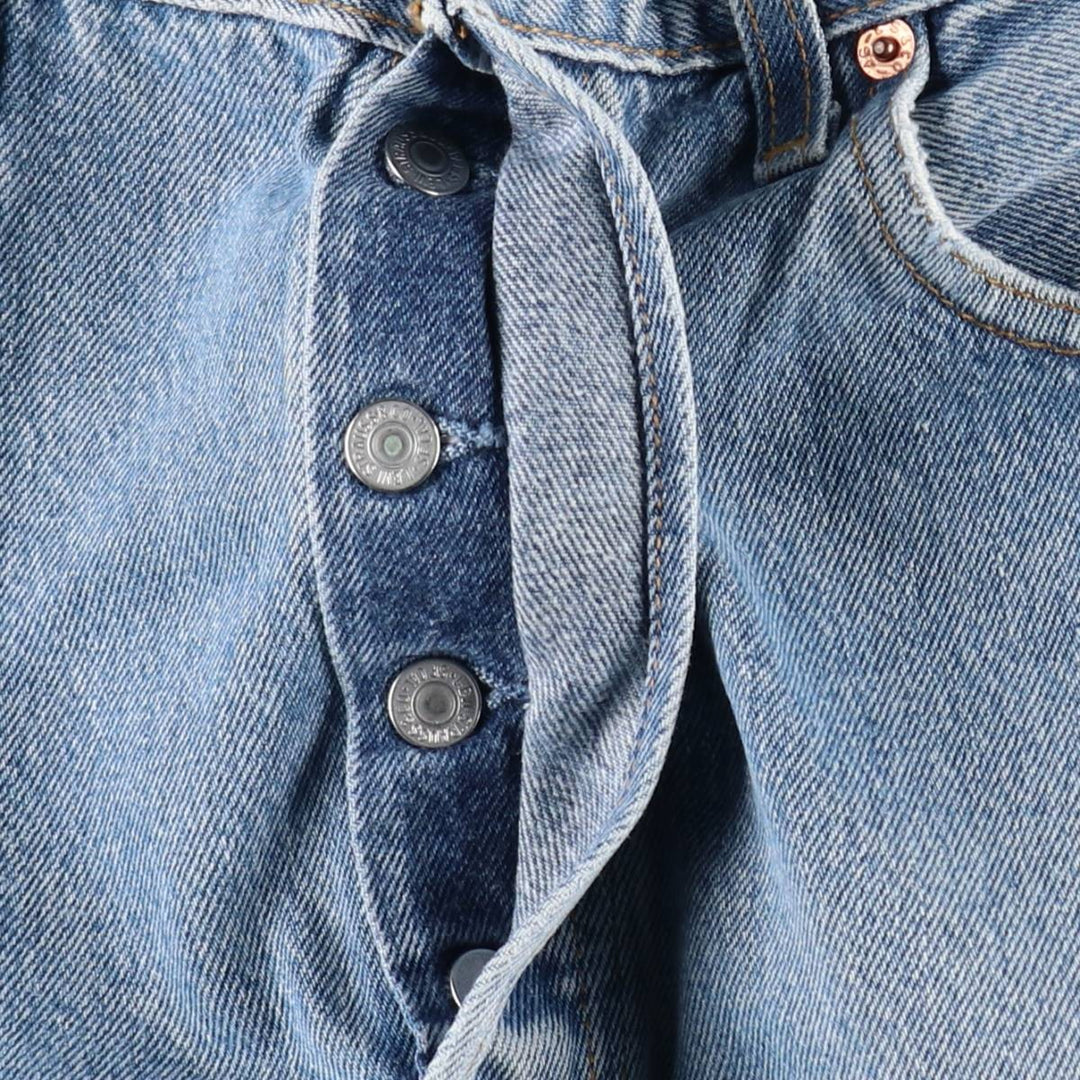 1990'S Levi's 501-0118 Straight Denim Pants, Made in USA, Men's Size W33 (approx.), Vintage cotton blue type Vintage Second Hand