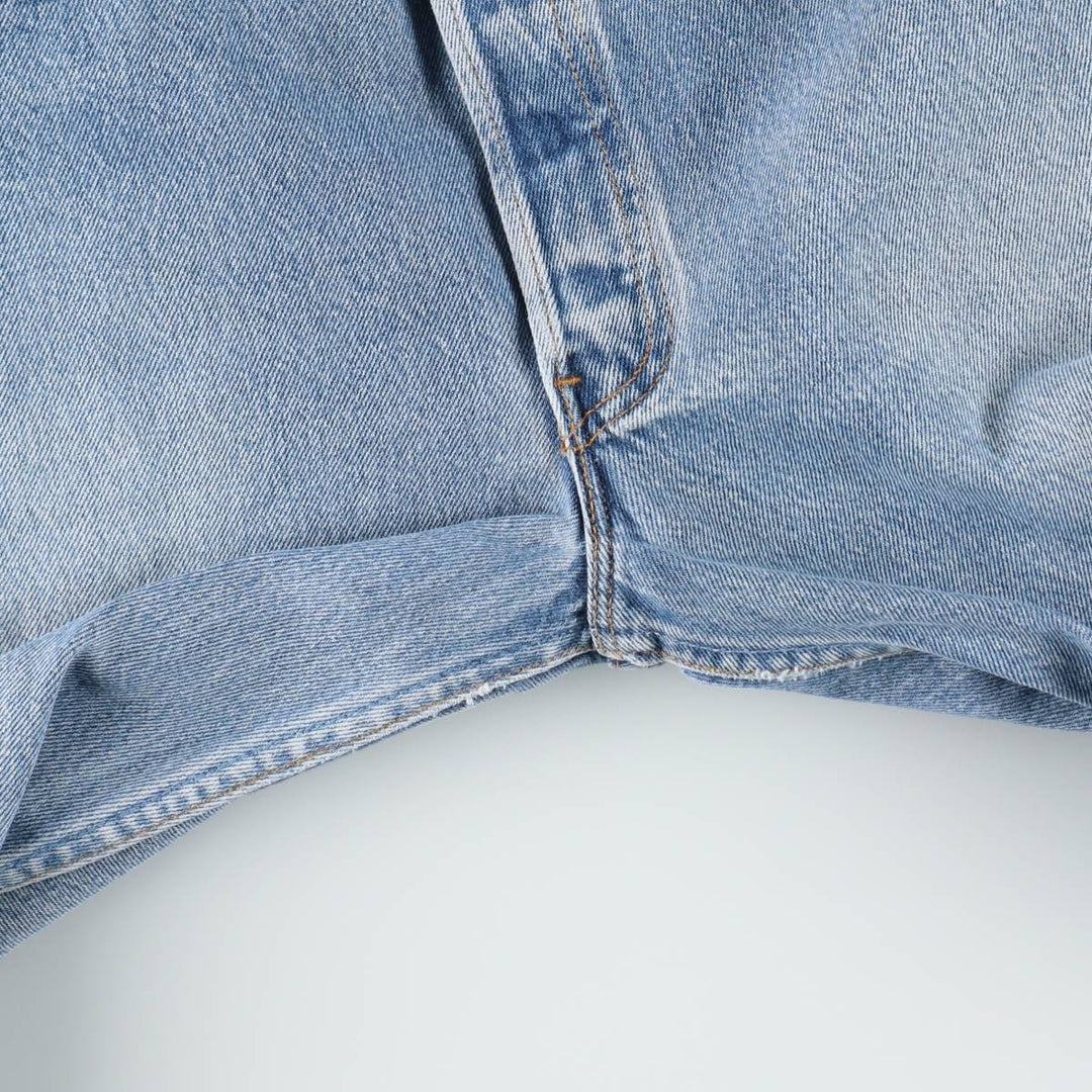 1990'S Levi's 501-0118 Straight Denim Pants, Made in USA, Men's Size W33 (approx.), Vintage cotton blue type Vintage Second Hand