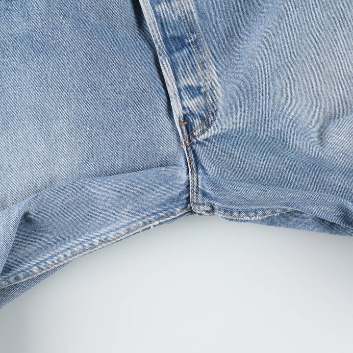 1990'S Levi's 501-0118 Straight Denim Pants, Made in USA, Men's Size W33 (approx.), Vintage cotton blue type Vintage Second Hand