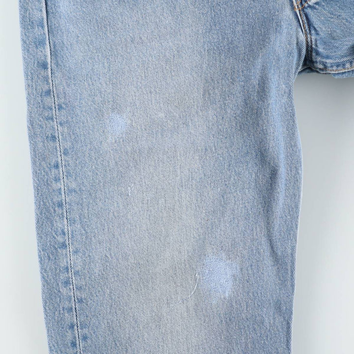 1990'S Levi's 501-0118 Straight Denim Pants, Made in USA, Men's Size W33 (approx.), Vintage cotton blue type Vintage Second Hand