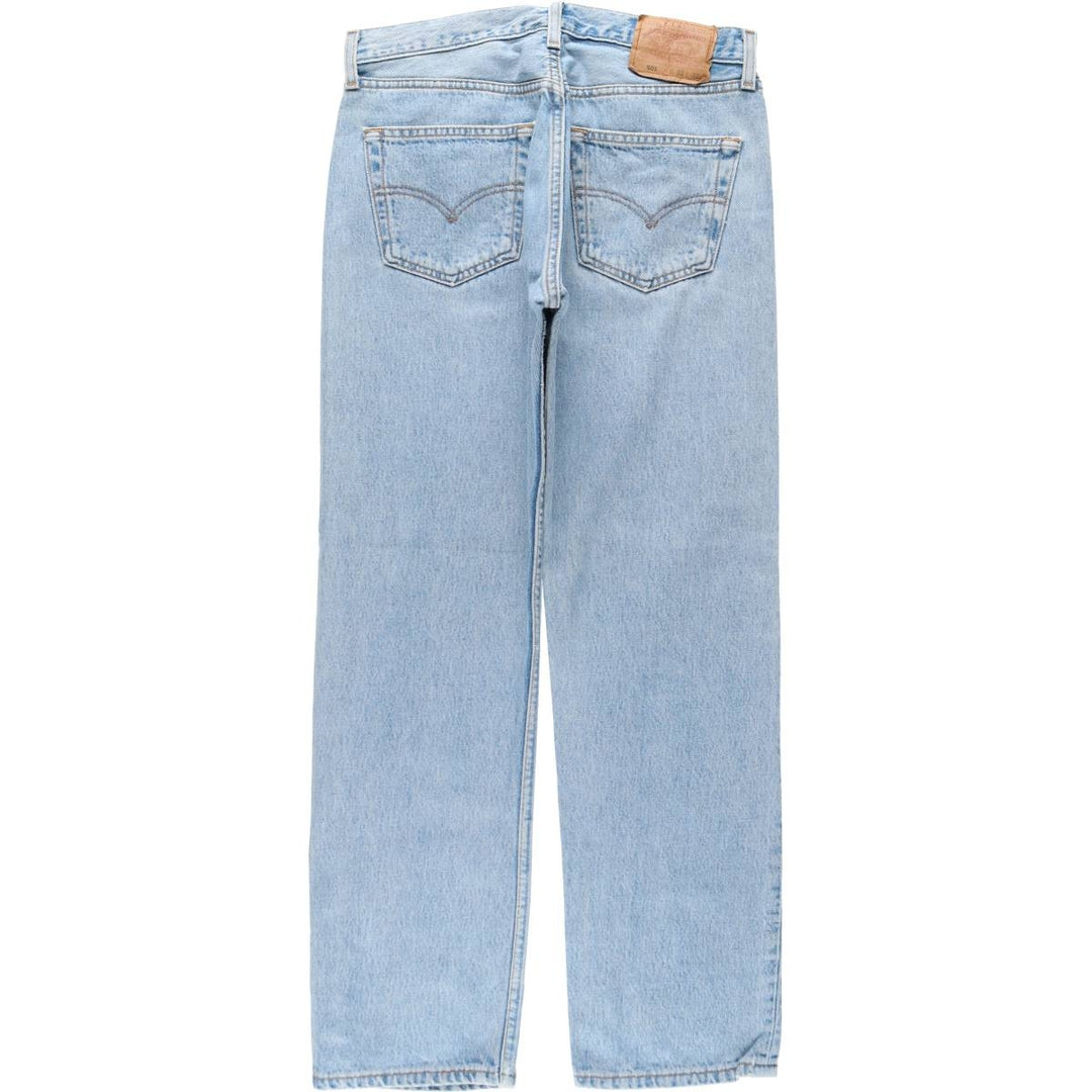90'S Levi's 501-0134 Straight Denim Pants Made in USA Men's W32 Vintage cotton blue type Vintage Second Hand