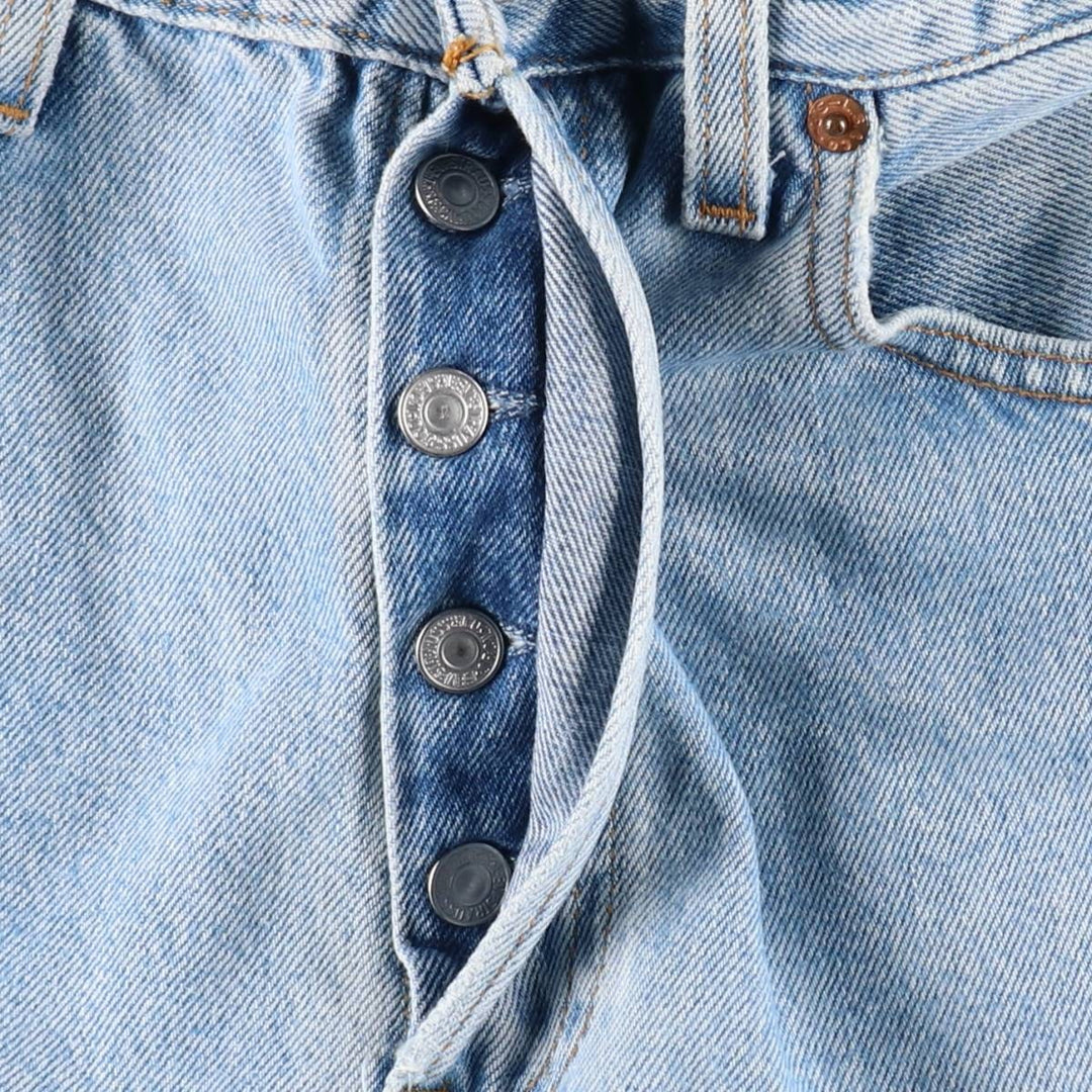 90'S Levi's 501-0134 Straight Denim Pants Made in USA Men's W32 Vintage cotton blue type Vintage Second Hand
