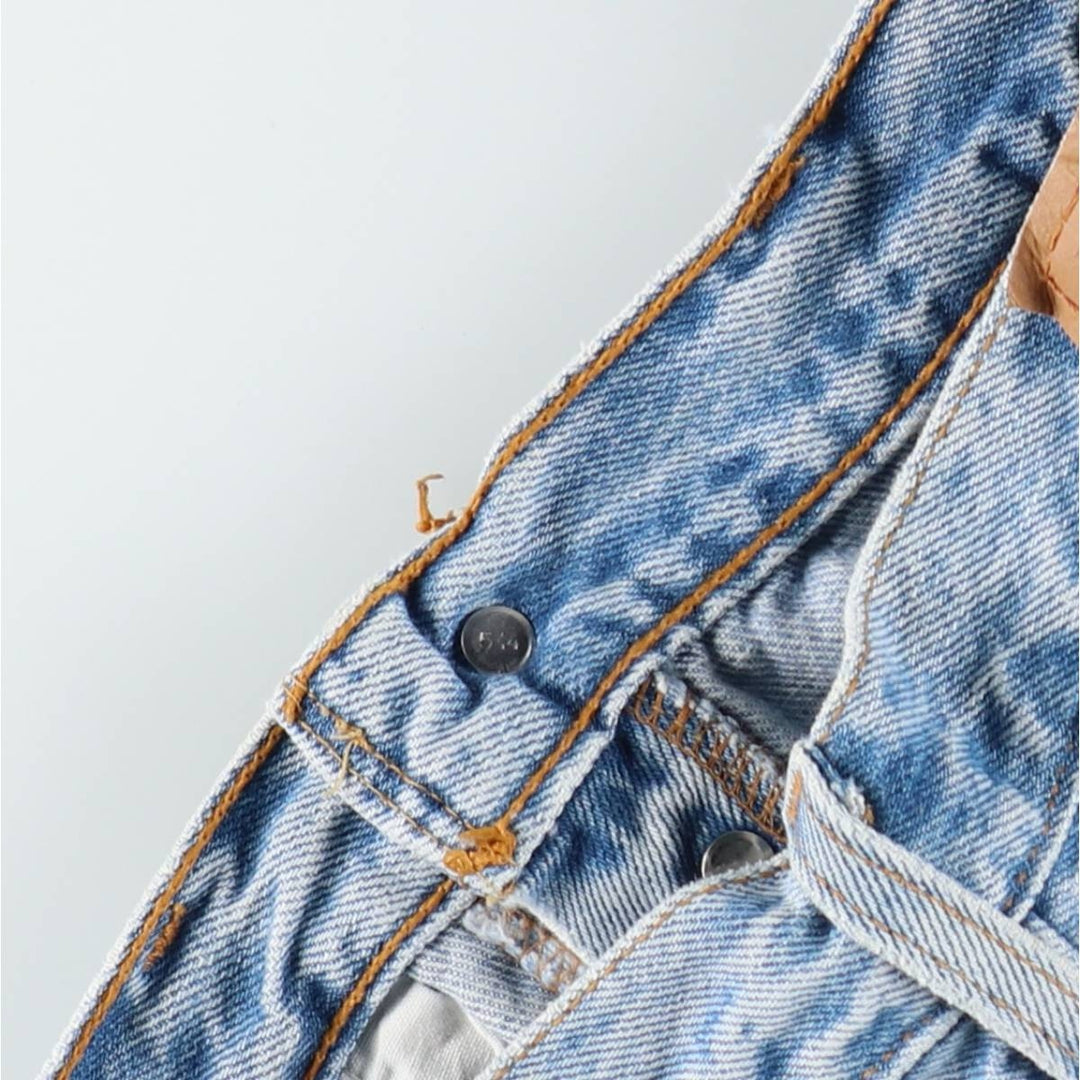 90'S Levi's 501-0134 Straight Denim Pants Made in USA Men's W32 Vintage cotton blue type Vintage Second Hand