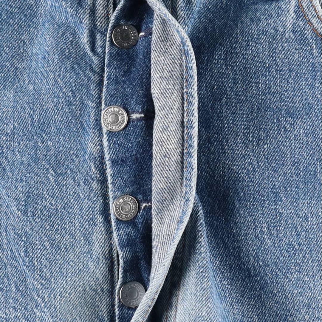 ~1990'S Levi's 501-0190 Straight Denim Pants, Made in USA, Men's W37 (approx.), Vintage cotton blue type Vintage Second Hand