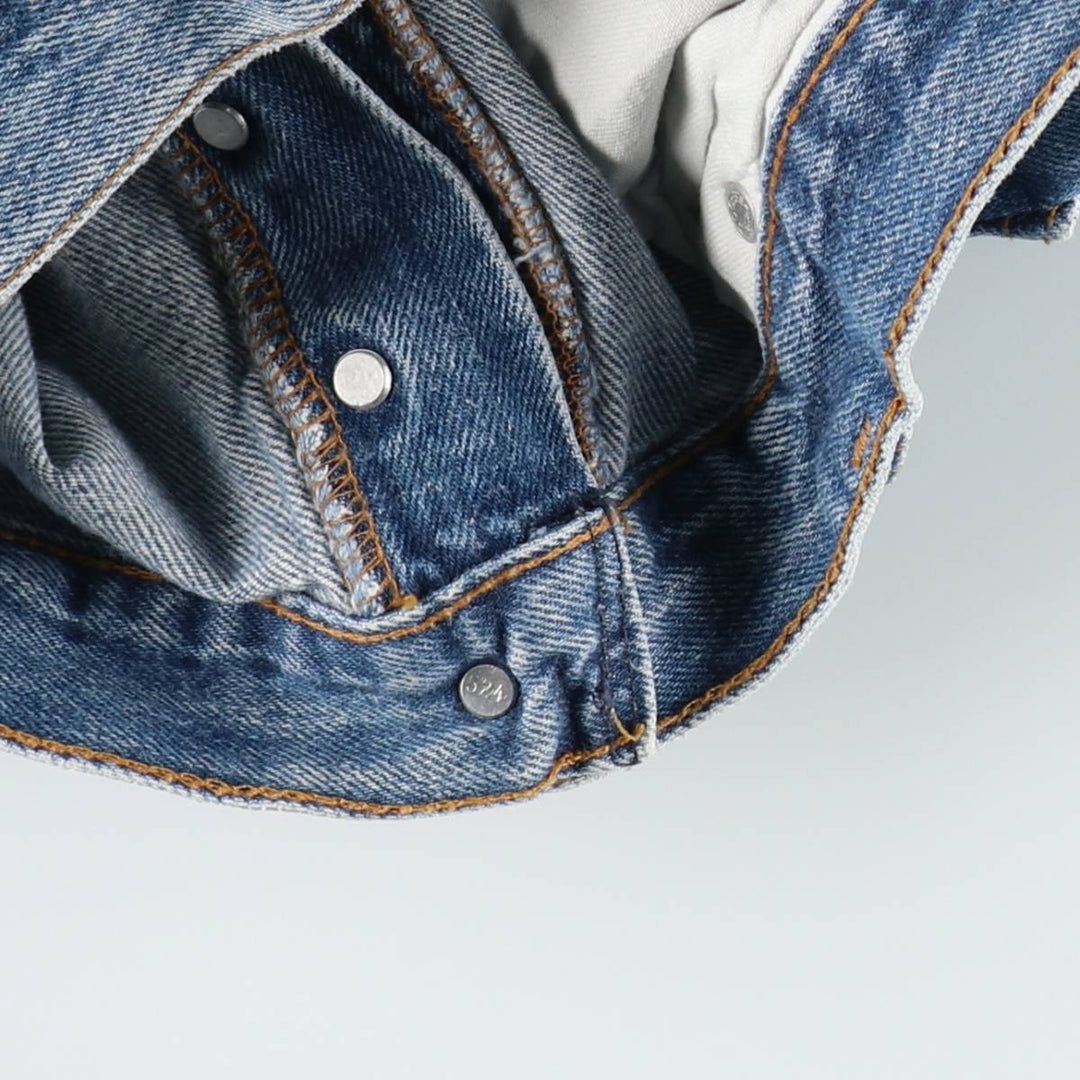 ~1990'S Levi's 501-0190 Straight Denim Pants, Made in USA, Men's W37 (approx.), Vintage cotton blue type Vintage Second Hand