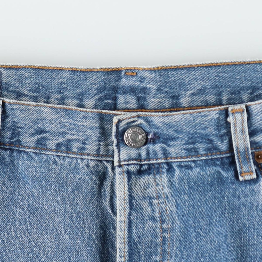 ~1990'S Levi's 501-0190 Straight Denim Pants, Made in USA, Men's W37 (approx.), Vintage cotton blue type Vintage Second Hand