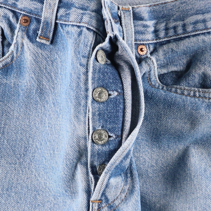 Levi's Straight Denim Pants, Women's Size L (equivalent to W28), Vintage. unclear blue type Vintage Second Hand