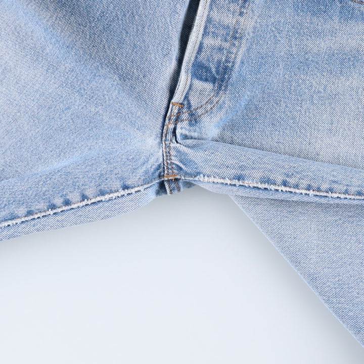 Levi's Straight Denim Pants, Women's Size L (equivalent to W28), Vintage. unclear blue type Vintage Second Hand