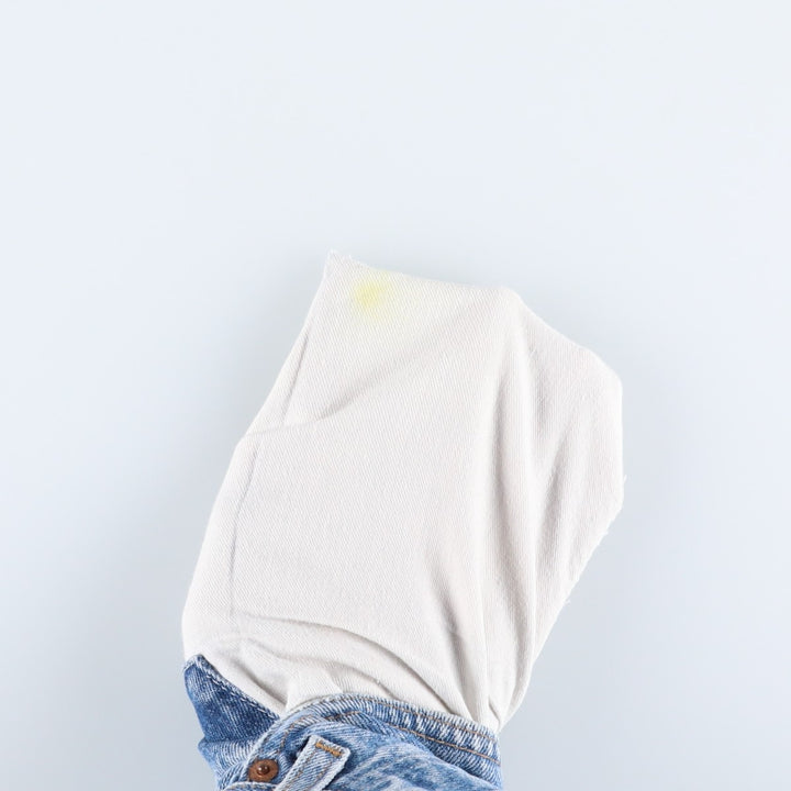 Levi's Straight Denim Pants, Women's Size L (equivalent to W28), Vintage. unclear blue type Vintage Second Hand