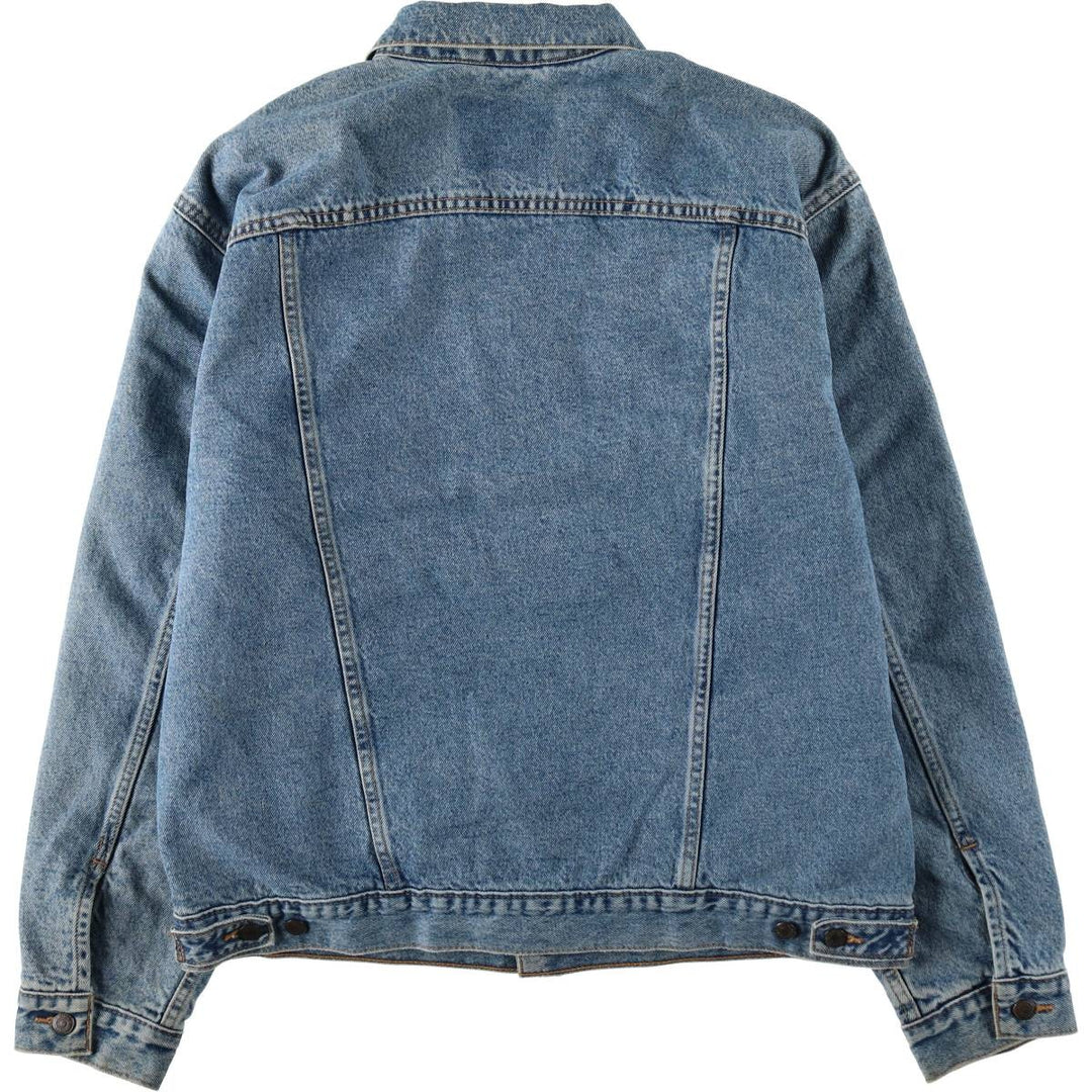 1990'S Levi's 70518-0350 Denim Jacket, Men's Size XL (approx.), Vintage cotton blue type Vintage Second Hand