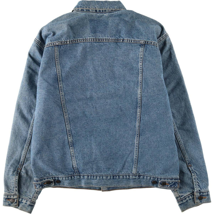 1990'S Levi's 70518-0350 Denim Jacket, Men's Size XL (approx.), Vintage cotton blue type Vintage Second Hand