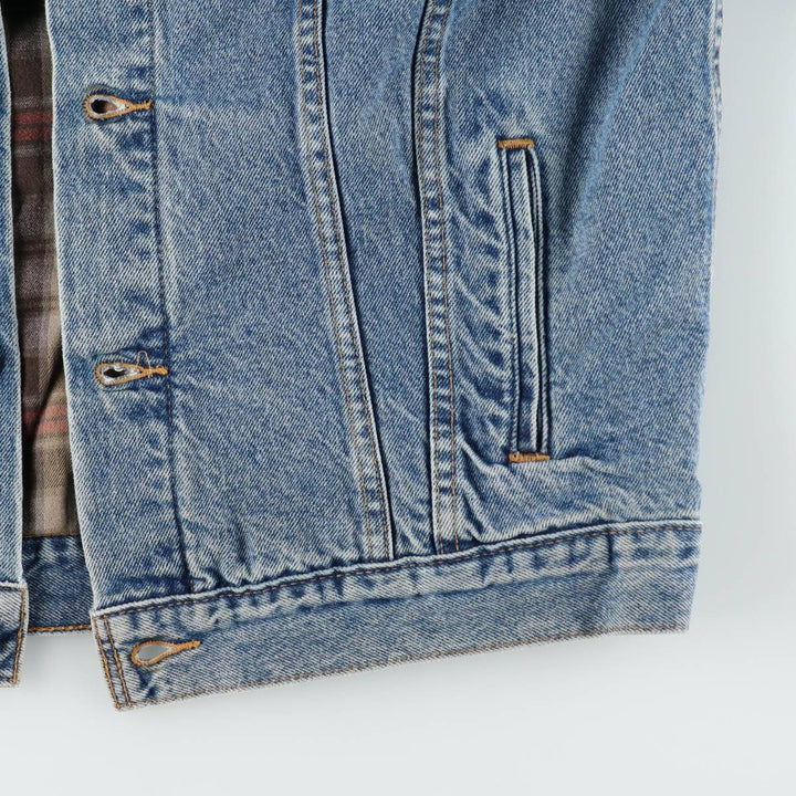 1990'S Levi's 70518-0350 Denim Jacket, Men's Size XL (approx.), Vintage cotton blue type Vintage Second Hand