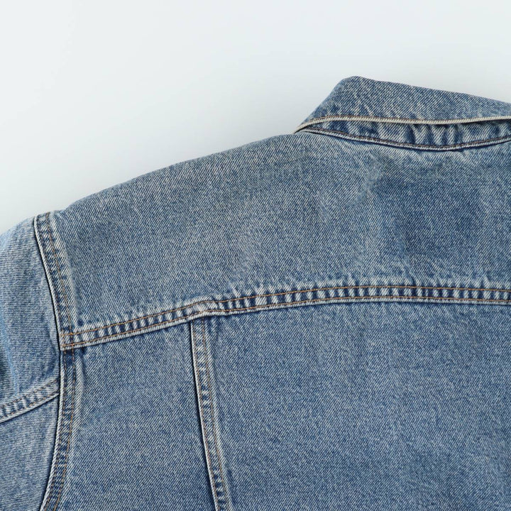 1990'S Levi's 70518-0350 Denim Jacket, Men's Size XL (approx.), Vintage cotton blue type Vintage Second Hand