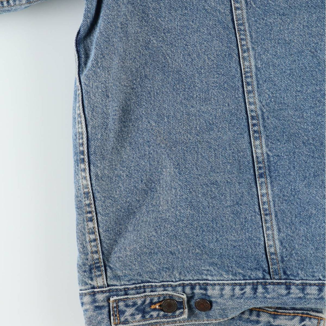 1990'S Levi's 70518-0350 Denim Jacket, Men's Size XL (approx.), Vintage cotton blue type Vintage Second Hand