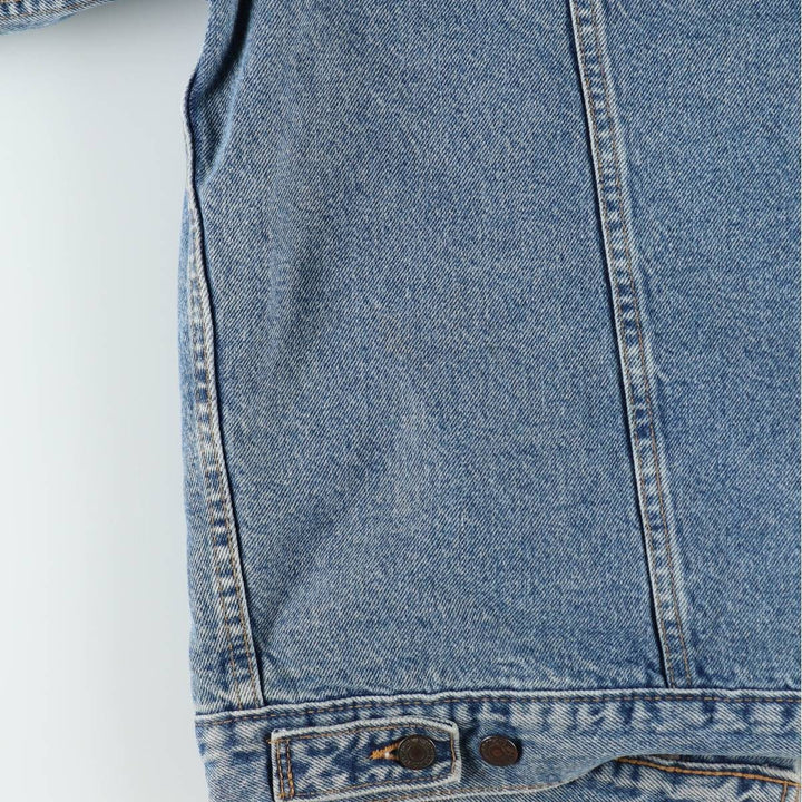 1990'S Levi's 70518-0350 Denim Jacket, Men's Size XL (approx.), Vintage cotton blue type Vintage Second Hand