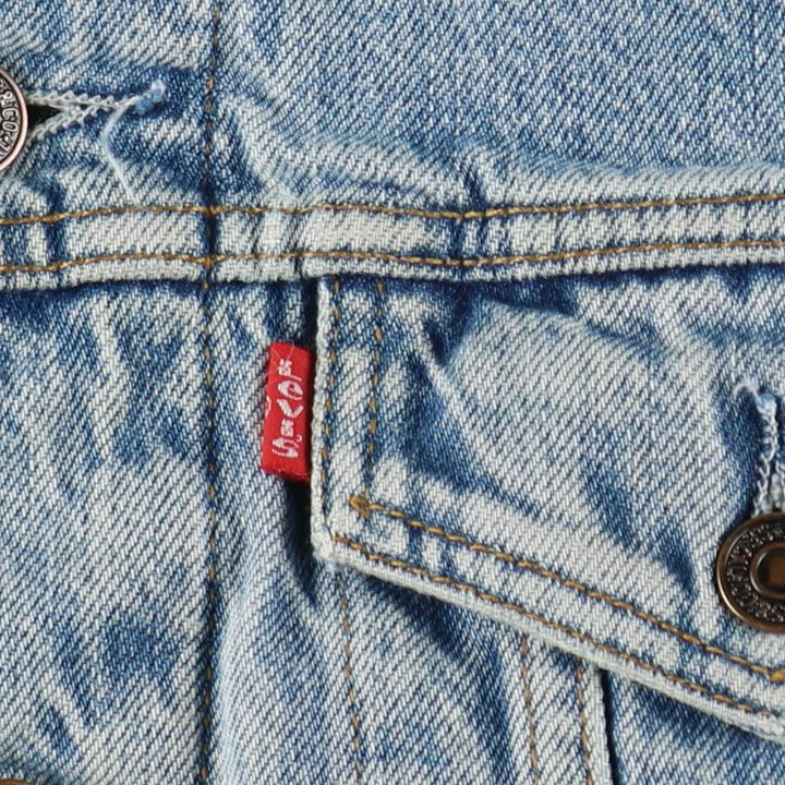 1990'S Levi's 70602-02 Denim Jacket (Men's Size M equivalent) Vintage cotton blue type Vintage Second Hand