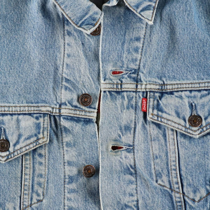 1990'S Levi's 70602-02 Denim Jacket (Men's Size M equivalent) Vintage cotton blue type Vintage Second Hand