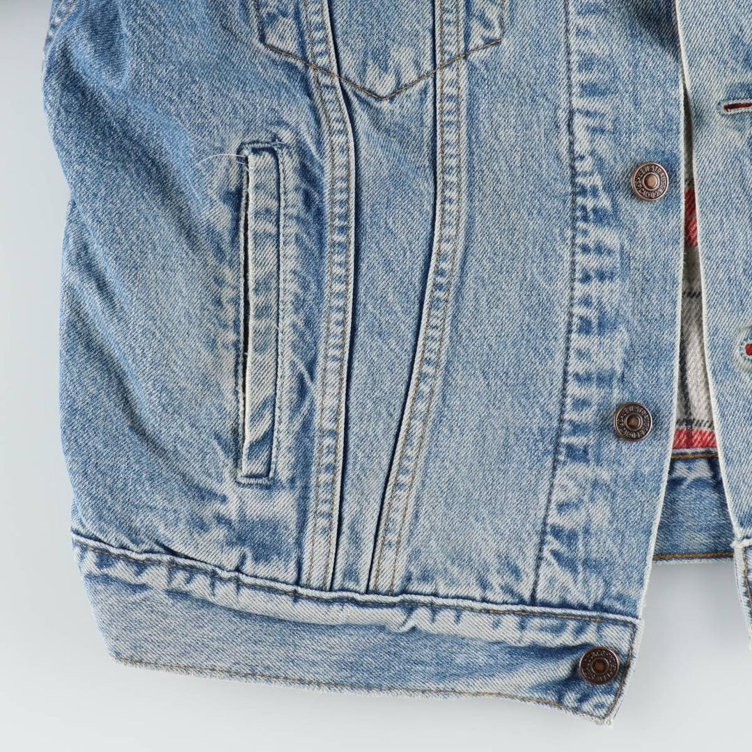 1990'S Levi's 70602-02 Denim Jacket (Men's Size M equivalent) Vintage cotton blue type Vintage Second Hand