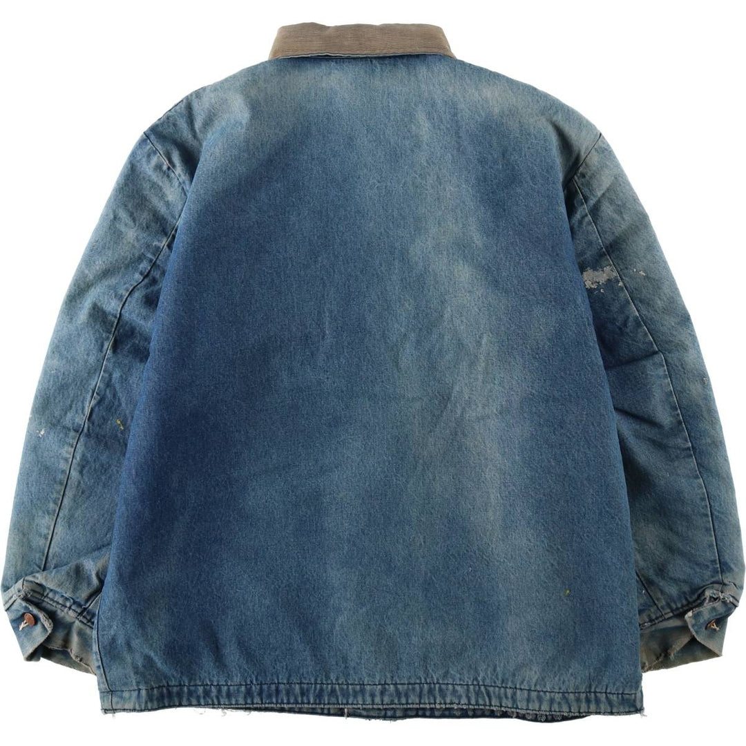 Vintage 1980'S Big Ben denim coverall, made in the USA, size XL, men's cotton blue type Vintage Second Hand