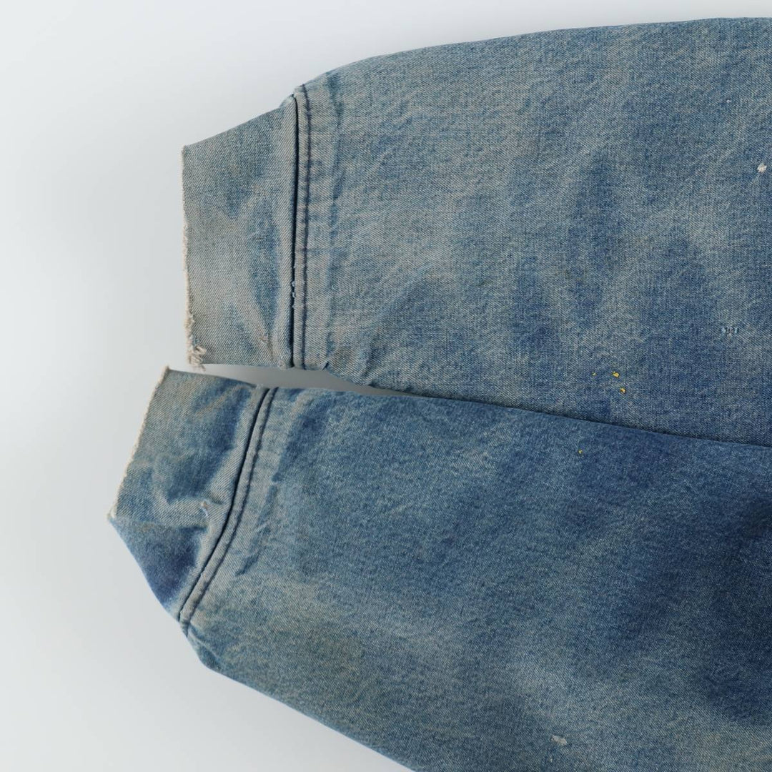 Vintage 1980'S Big Ben denim coverall, made in the USA, size XL, men's cotton blue type Vintage Second Hand