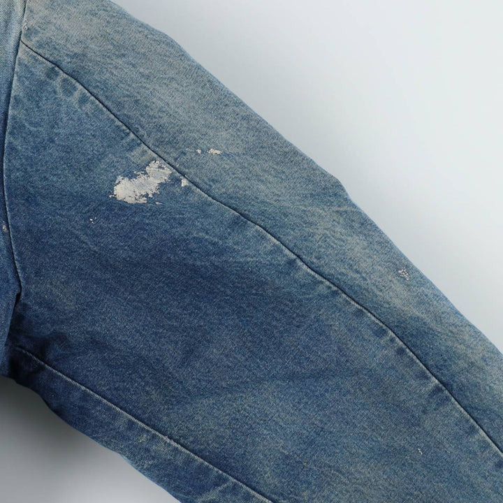 Vintage 1980'S Big Ben denim coverall, made in the USA, size XL, men's cotton blue type Vintage Second Hand