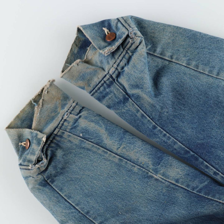 Vintage 1980'S Big Ben denim coverall, made in the USA, size XL, men's cotton blue type Vintage Second Hand
