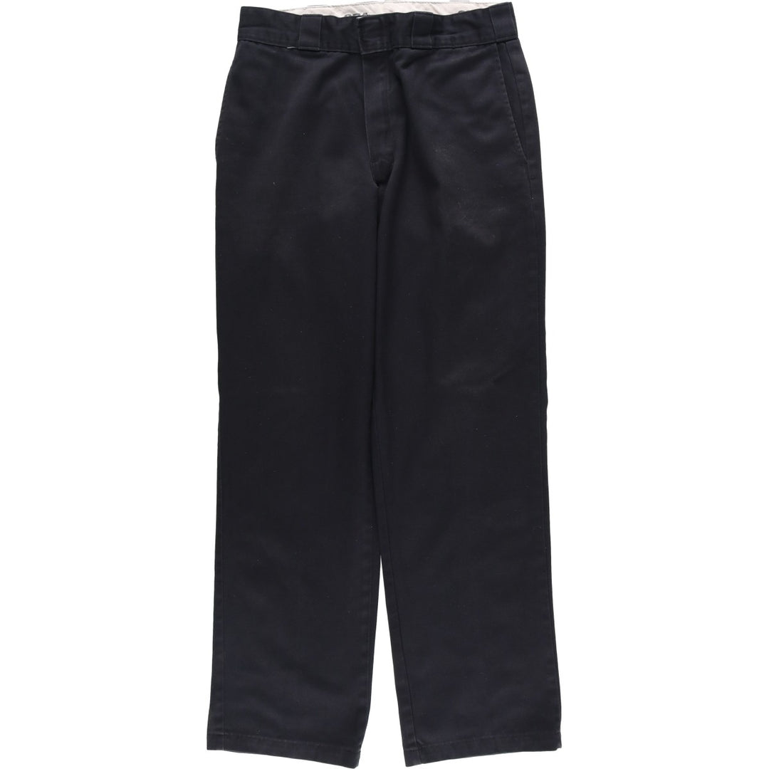 Dickies 874 Original Fit Work Pants for Men, W32 equivalent polyester black type Vintage Second Hand