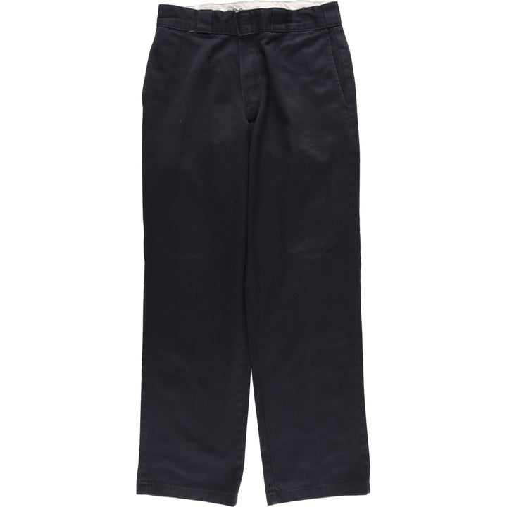 Dickies 874 Original Fit Work Pants for Men, W32 equivalent polyester black type Vintage Second Hand