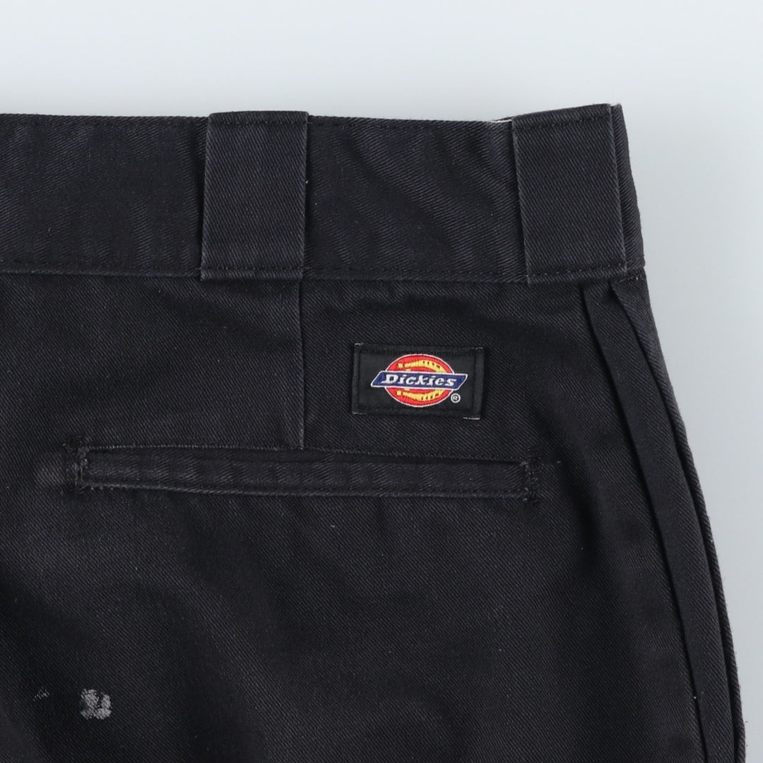 Dickies 874 Original Fit Work Pants for Men, W32 equivalent polyester black type Vintage Second Hand