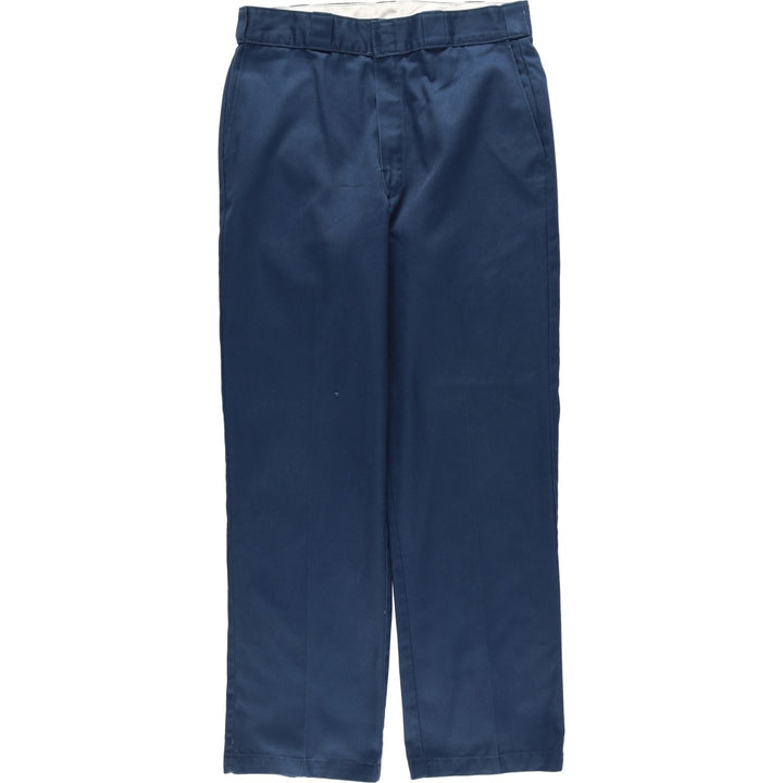 Dickies men's size W34 (approx.) unclear navy blue type Vintage Second Hand