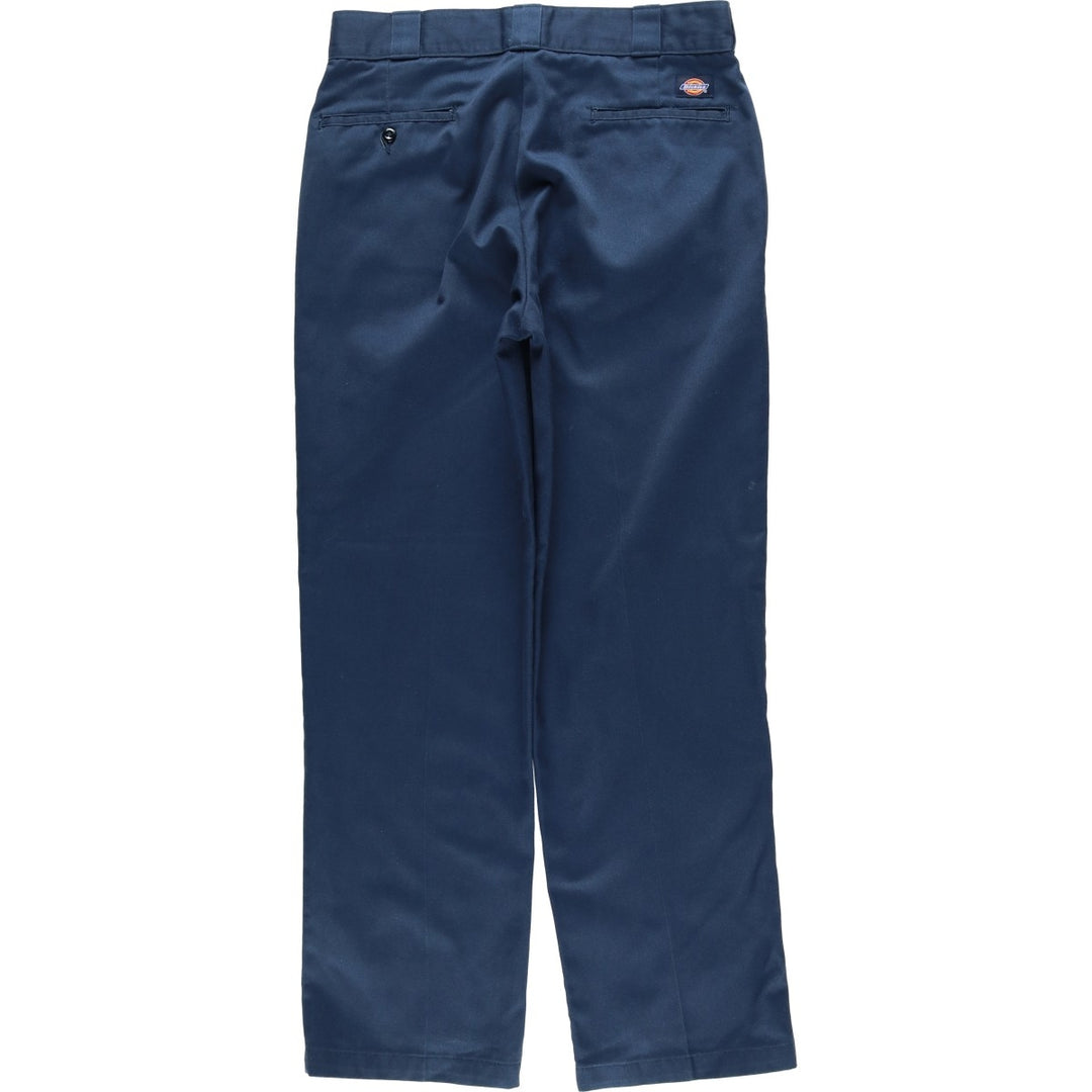 Dickies men's size W34 (approx.) unclear navy blue type Vintage Second Hand