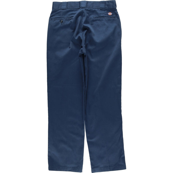 Dickies men's size W34 (approx.) unclear navy blue type Vintage Second Hand