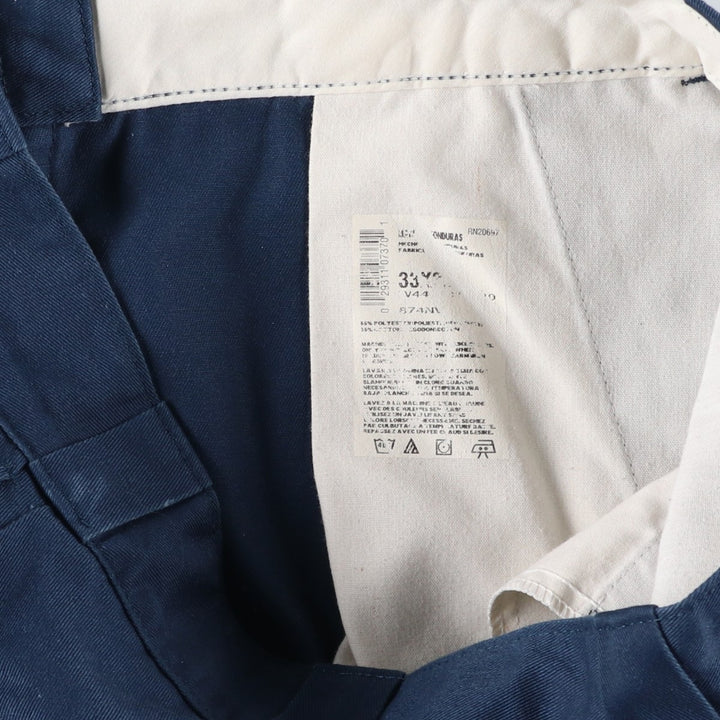 Dickies men's size W34 (approx.) unclear navy blue type Vintage Second Hand