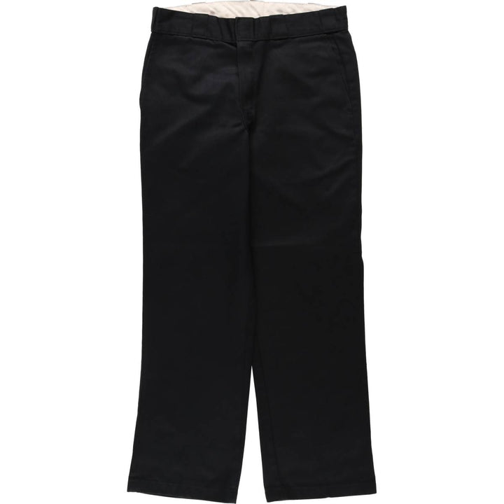 Dickies 874 Work Pants, Men's W33 equivalent. polyester black type Vintage Second Hand