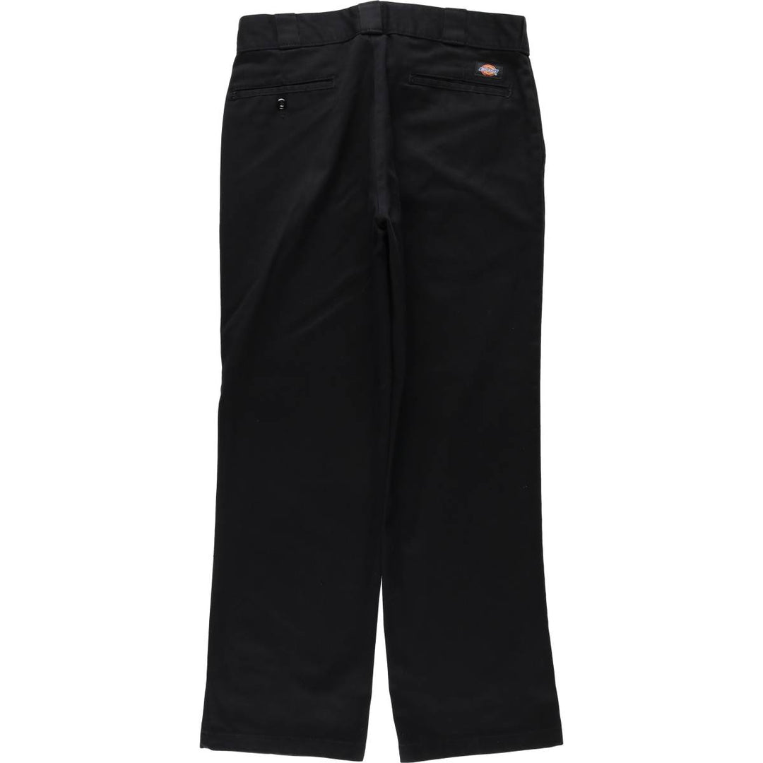 Dickies 874 Work Pants, Men's W33 equivalent. polyester black type Vintage Second Hand