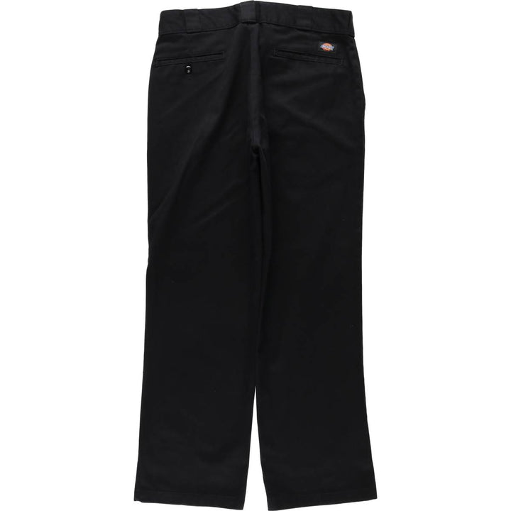Dickies 874 Work Pants, Men's W33 equivalent. polyester black type Vintage Second Hand