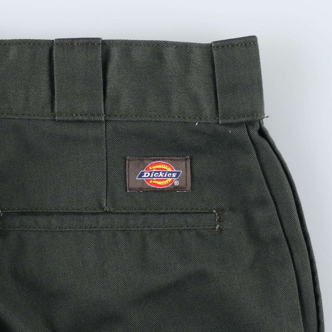 Dickies 874 Original Fit Work Pants for Men, W32 equivalent polyester green type Vintage Second Hand