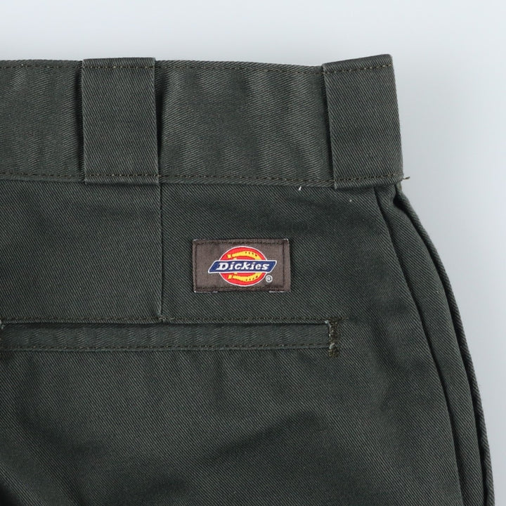 Dickies 874 Original Fit Work Pants for Men, W32 equivalent polyester green type Vintage Second Hand