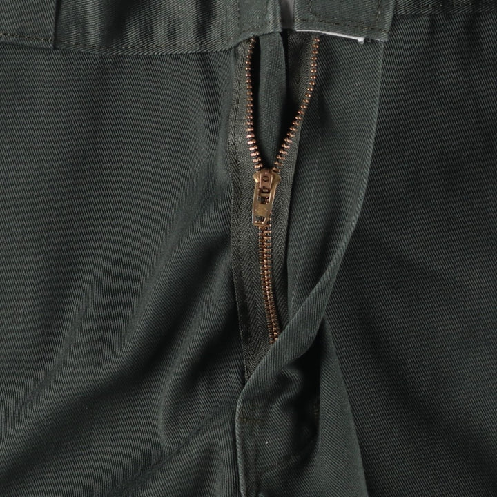 Dickies 874 Original Fit Work Pants for Men, W32 equivalent polyester green type Vintage Second Hand