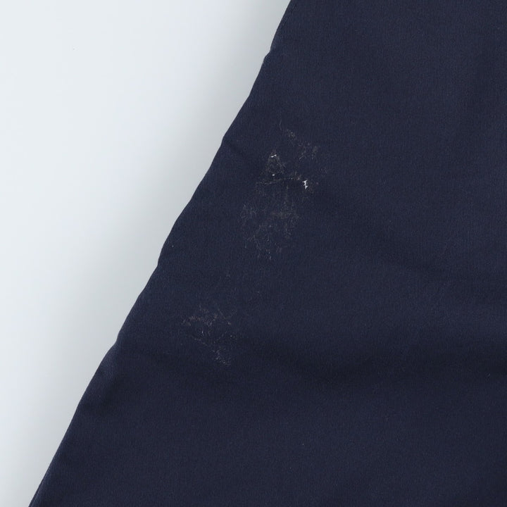 Dickies Loose Fit Double Knee Work Pants for Men, W35 polyester navy blue type Vintage Second Hand