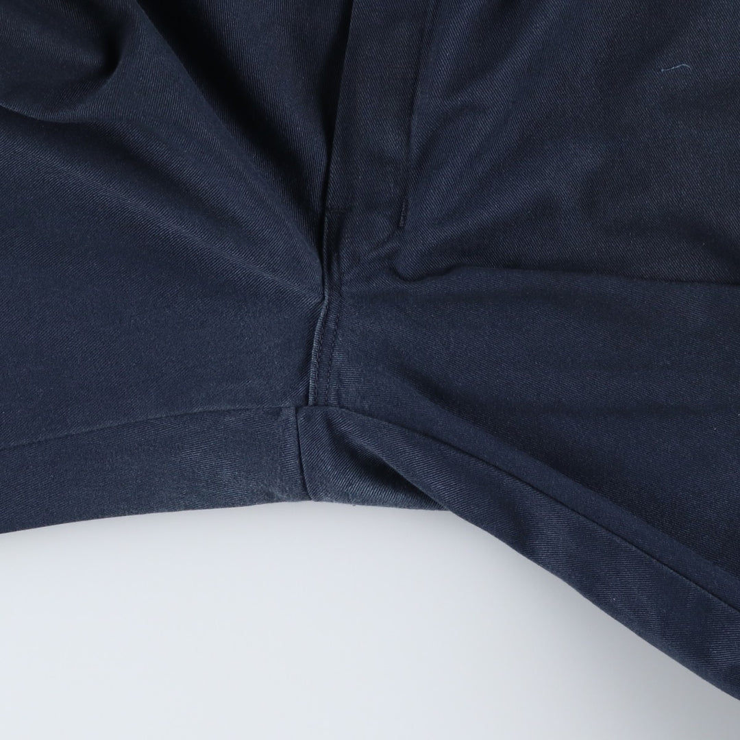 Dickies Double Knee Work Pants Men's W33 polyester navy blue type Vintage Second Hand