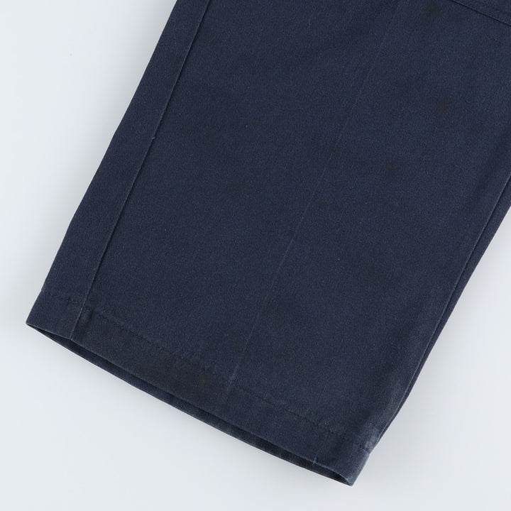Dickies Double Knee Work Pants Men's W33 polyester navy blue type Vintage Second Hand