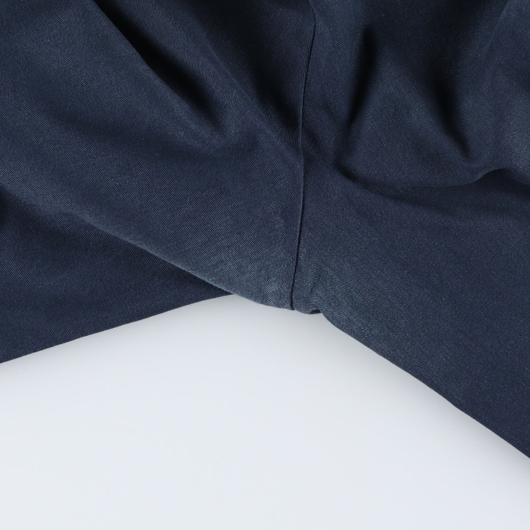 Dickies Double Knee Work Pants Men's W33 polyester navy blue type Vintage Second Hand