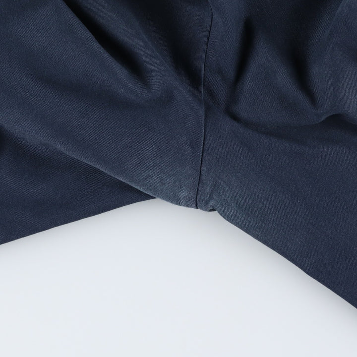 Dickies Double Knee Work Pants Men's W33 polyester navy blue type Vintage Second Hand
