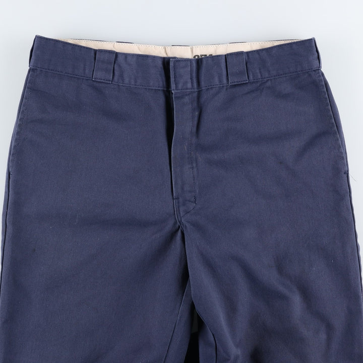 Dickies 874 Original Fit Work Pants for Men, W36 polyester navy blue type Vintage Second Hand